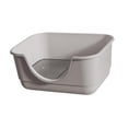 thumbnail image 2 of Bandeja de arena para perros, valla elevada, bandeja de entrenamiento para ir al baño portátil, bandeja de entrenamiento para ir al baño para otras gris, 2 of 8