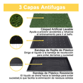 thumbnail image 4 of Tapete Entrenador Para Perros Pasto Sanitario Césped 71*46cm Xtellar verde, 4 of 4