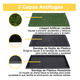 thumbnail image 4 of Tapete Entrenador Para Perros Pasto Sanitario Césped 71*46cm Xtellar verde, 4 of 4