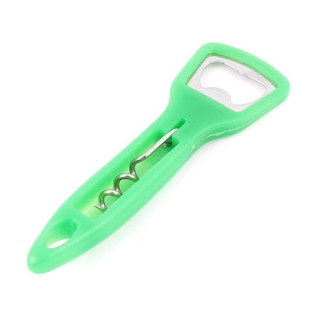 Dark Red Wine - Party Club Bar Family Hotel Plastic Grip Beer Juice Red Wine Bottle Opener Green