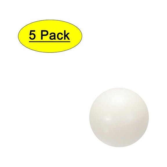 1-inch PA Nylon Solid Plastic Balls Precision Bearing Ball 5 Pack