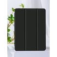 thumbnail image 1 of 1pc Pure White Silicone Painted Tablet Protective Case With Pen Slot, Shockproof, Sleep/wake Function, Compatible With Samsung Ipad, 1 of 4