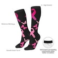thumbnail image 4 of Sigee Breast Cancer for Socks for Men Women Socks Stocking Compression Socks, 4 of 6