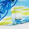 thumbnail image 5 of Coerni Hawaiian Shirt for Boys & Girls Short Sleeve Button Down Tropical Shirts Summer Casual Top Toddler Kids Baby Clothes, 5 of 9