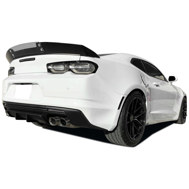 Fits 14-15 Chevy Camaro OE Style Low Blade Trunk Spoiler Wing Matte Black ABS Fits 14-15 Chevy Camaro OE Style Low Blade Trunk Spoiler Wing Matte Black ABS