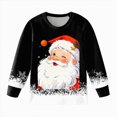 thumbnail image 5 of NOLDARES Boys Toddler Snug Fit Cotton 2 Piece Pajamas Set Long Sleeve Top Pants Pjs Baby Dinosaur Loungewear Fall Winter Sleepwear 6-24 Months 2t 3t 4t 5t 6t 7t 8t 9t Children,Black,6-7 Y, 5 of 5