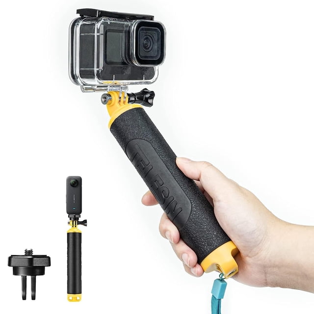Palo flotante para selfies TELESIN para GoPro Hero 13-6, DJI OSMO