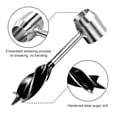 thumbnail image 5 of Herramienta de colonos, llave de barrena Manual de supervivencia, engranaje y equipo, clavija de taladro de madera y perforadora Manual, multiherramienta para acampar, 5 of 5