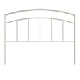 thumbnail image 2 of Hillsdale Furniture Julien Full Metal Headboard Textured White, 2 of 6