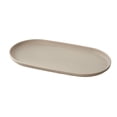 thumbnail image 2 of Shiogb Fast Serving Tray Plastic, Indoor Serving Trays for Casual Dining, Lightweight Catering Tray for Restaurants Events, Everyday Use Carry Tray, Beige, 2 of 9
