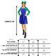 thumbnail image 2 of Disfraz Vestido Luigi Fx Costumes Plomera Verde Adulto Dama Talla chica, 2 of 6