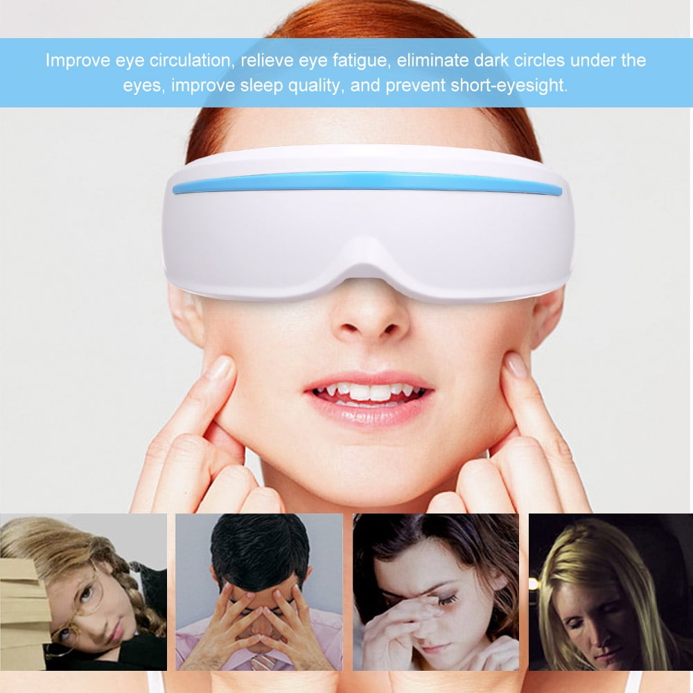 Electric Vibration Eye Massager Nano Blue Light Wrinkle Fatigue Relieve
