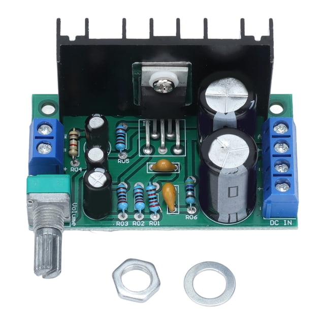Módulo amplificador de sonido mono, altavoz, placa de amplificación de potencia de 1 canal, 12-24 V, 5 W-120 W, TDA2050