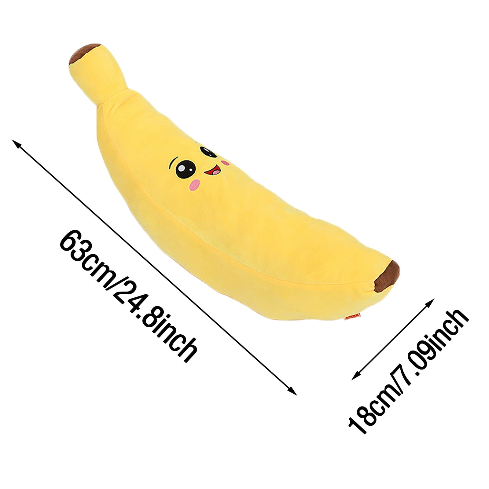 Dog Toy Squeaky Banana Shape Cute Pet Accessories Interactive Plaything for Cats Puppies Indoor Activity