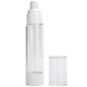 thumbnail image 4 of Contenedor de dispensador Transparente, 50 ml 6 piezas de botellas de loción vacía botella de bomba vacía de calibre para el tamaña de vije cosmética, 4 of 7