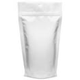 thumbnail image 2 of PouchWorth 100 pcs White Foil 5" x 8" Stand Up Food Pouch Ziplock Mylar Smell Proof Bags, 2 of 5