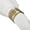 Gold, variant on Fennco Styles Stylish Hole Punched Metal Napkin Rings, Set of 4