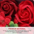 thumbnail image 4 of Jabón De Baño Flor De Rosa Jabón Perfumado Floral Realista Jabón Delicado De Rosa Flores De Rosa Artificiales Para El Día De San Valentín Aniversario Cumpleaños Día De La Madre seitruly HA028126-02, 4 of 7
