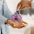 thumbnail image 5 of Jiibva Flower Keychain, Simulation Orchid Lily Keychain Y2k Aesthetic Flower Keyring Bag Purse Charms Handbags Decoration Accessories, 5 of 7