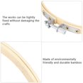thumbnail image 3 of Embroidery Hoops Adjustable Cross Stitch Frame Circle Embroidery Stretch Clip Sewing Tools6Pcs 26cm, 3 of 3