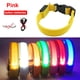 thumbnail image 5 of Collar para mascotas Iluminación LED Suministros para mascotas ABS Recargable Prevención de accidentes Herramientas anti-perdida Collares Actividades de seguridad Batería USB Amarillo XL Monstrate PT000654-45, 5 of 7