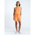 thumbnail image 2 of Scoop Women's Sleeveless Ruffle Top, Sizes XS-XXL, 2 of 5