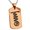 Rose, variant on Stainless Steel Reiki Tibetan Fire Serpent Chakra Engraved Dog Tag Pendant Necklace