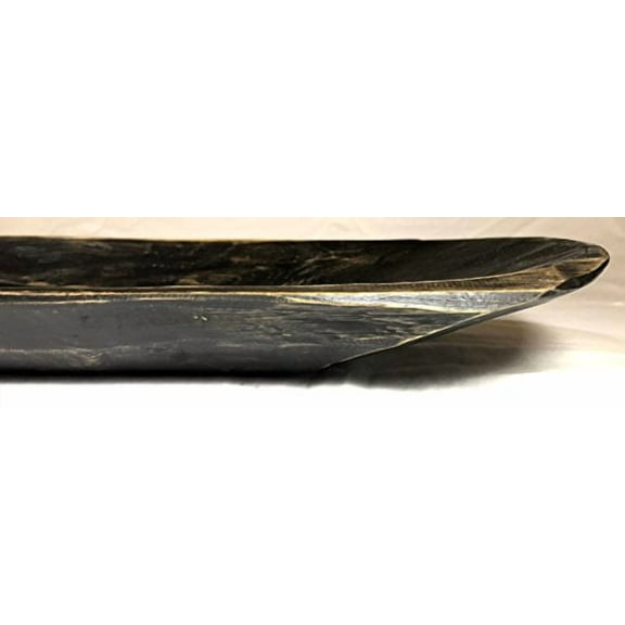 Black Wood Dough Bowl