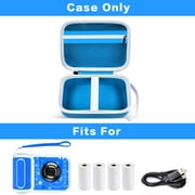 Katia Hard Case for VTech KidiZoom Print Cam Digital Camera and Printer, Blue- Box Only