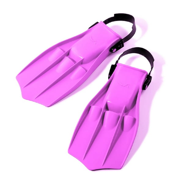 Swimline Florescent Dolphin Children's Recreational Swim Fins Small