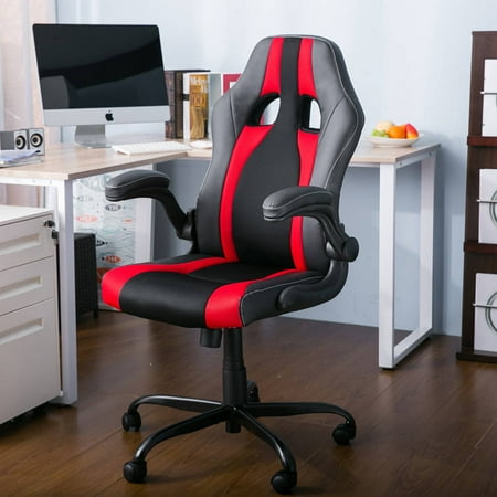 Merax High Back Pu Leather And Mesh Office Chair Executive Racing Merax High Back Pu Leather And Mesh Office Chair Executive Racing Gaming Swivel Computer Desk