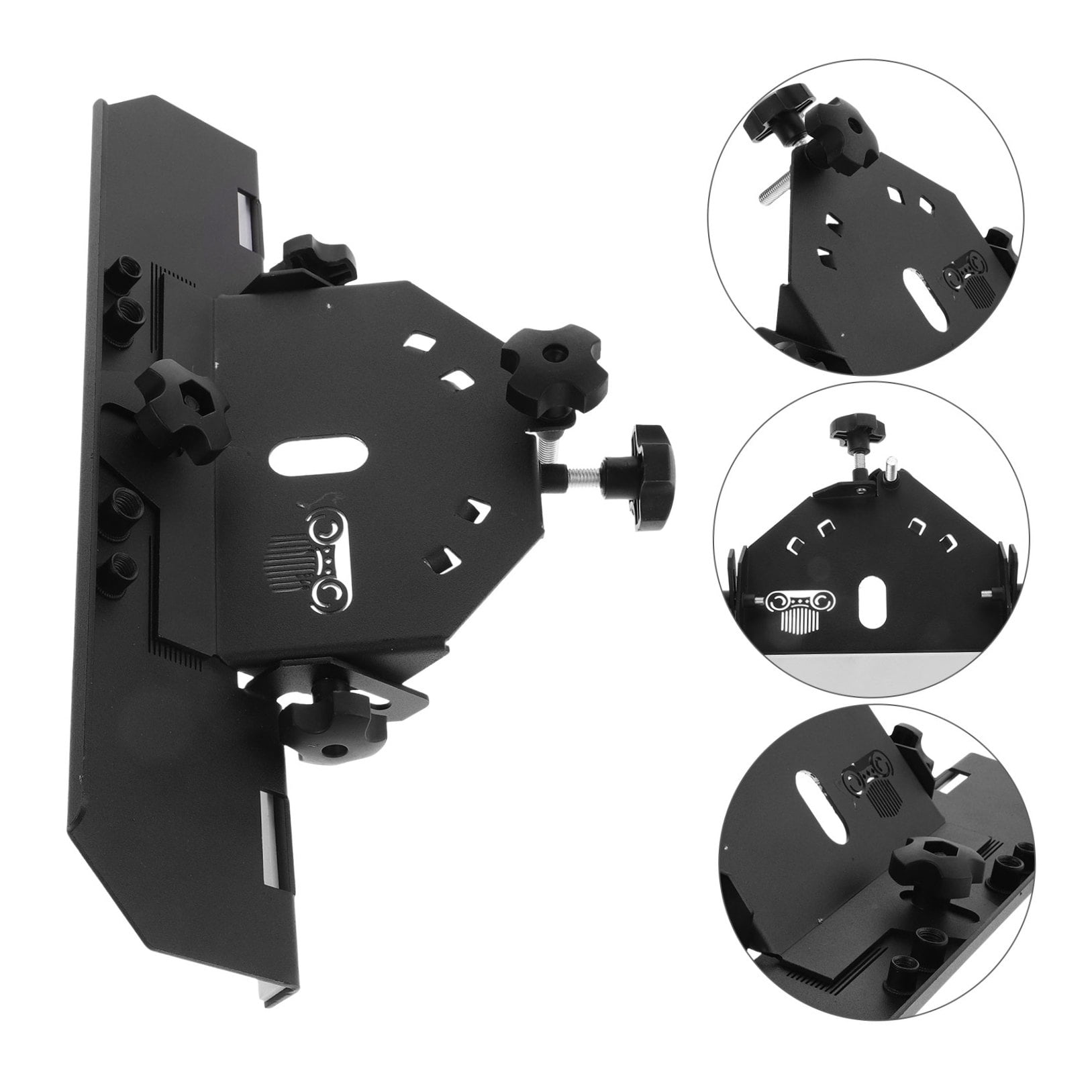 LOLIPPYY 1Set Ceramic Tile Chamfering Machine Accessory Black Angle Grinder Holder with Smooth Finish