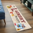 thumbnail image 4 of 2x6 Kitchen Runner Rug, Laundry Room Non-Skid Rubber Backing Large Rectangle Rugs - Living Room Bedroom Home Office, Rustic Farmhouse Washing Machine Clothes Indoor Floor Mat Carpets Washable Rug, 4 of 9