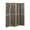 Gold, variant on Roundhill Furniture Aurra 4-Panel Wood Room Divider, Folding Portable Partition Screen, Black