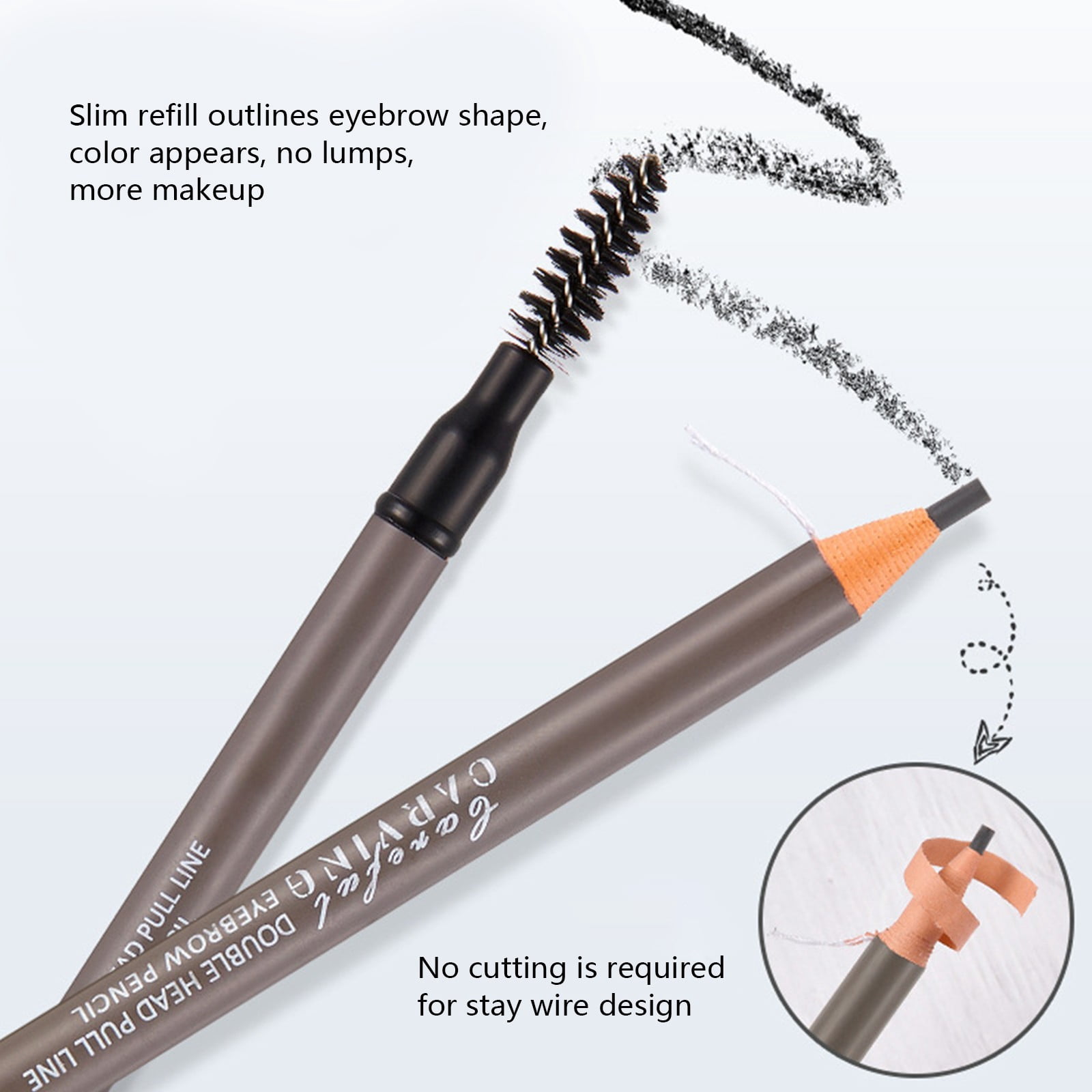 Eyebrow Concealer Eyebrow Brushes for Makeup Brow Pencil Medium Brow Liner Light Brow Tint Pencil Eye Shades Makeup Eye Brow Pencil Brunette Eyebrow Lamination Eye Brow Tint Warm Four Point Eyebrow