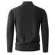 thumbnail image 4 of pstuiky Camisas de manga larga de invierno para hombre, Suéter informal y cálido de color sólido con cuello redondo y manga larga para hombre, con base de terciopelo alemán. camisetas de hombre m, 4 of 5