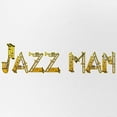 thumbnail image 2 of CafePress - Jazz Man Sax Saxophone - Adjustable Unisex Printed Trucker Hat with Mesh Back, 2 of 8