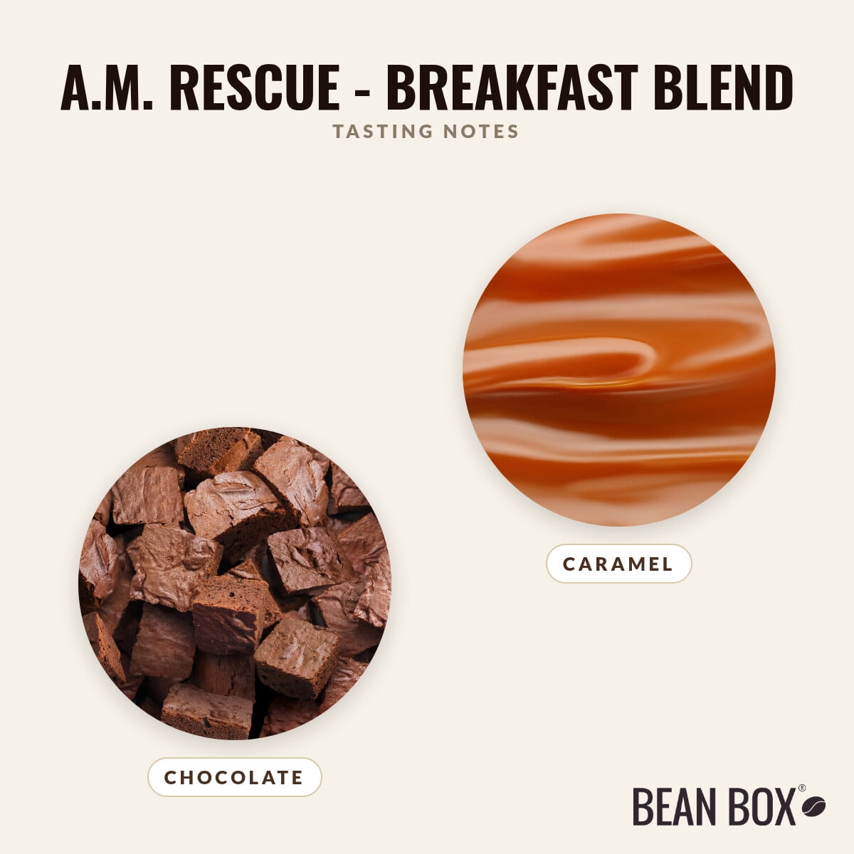 A.M. Rescue - Breakfast Blend - Roasted by Greater Goods Coffee Co. - Whole Bean Coffee - 2lb Bag