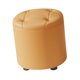 thumbnail image 5 of Reposapiés redondo pequeño, puf, otomano, taburete para cambiar zapatos, asiento, silla, reposapiés, puf, reposapiés para habitación infantil y sala Naranja, 5 of 8