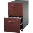 2 Drawer Mobile Pedestal in Hansen Cherry