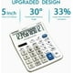 thumbnail image 2 of Calculadora de escritorio |12 dígitos| pantalla LCD |5 pulgadas|, botones grandes, batería y solar |hom/oficina|, CD-2776, 2 of 3