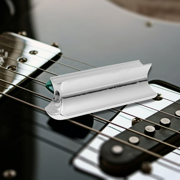 Mobutofu Guitar Slide Stick Metal Finger Tube for Guitar Enthusiasts 1Pack