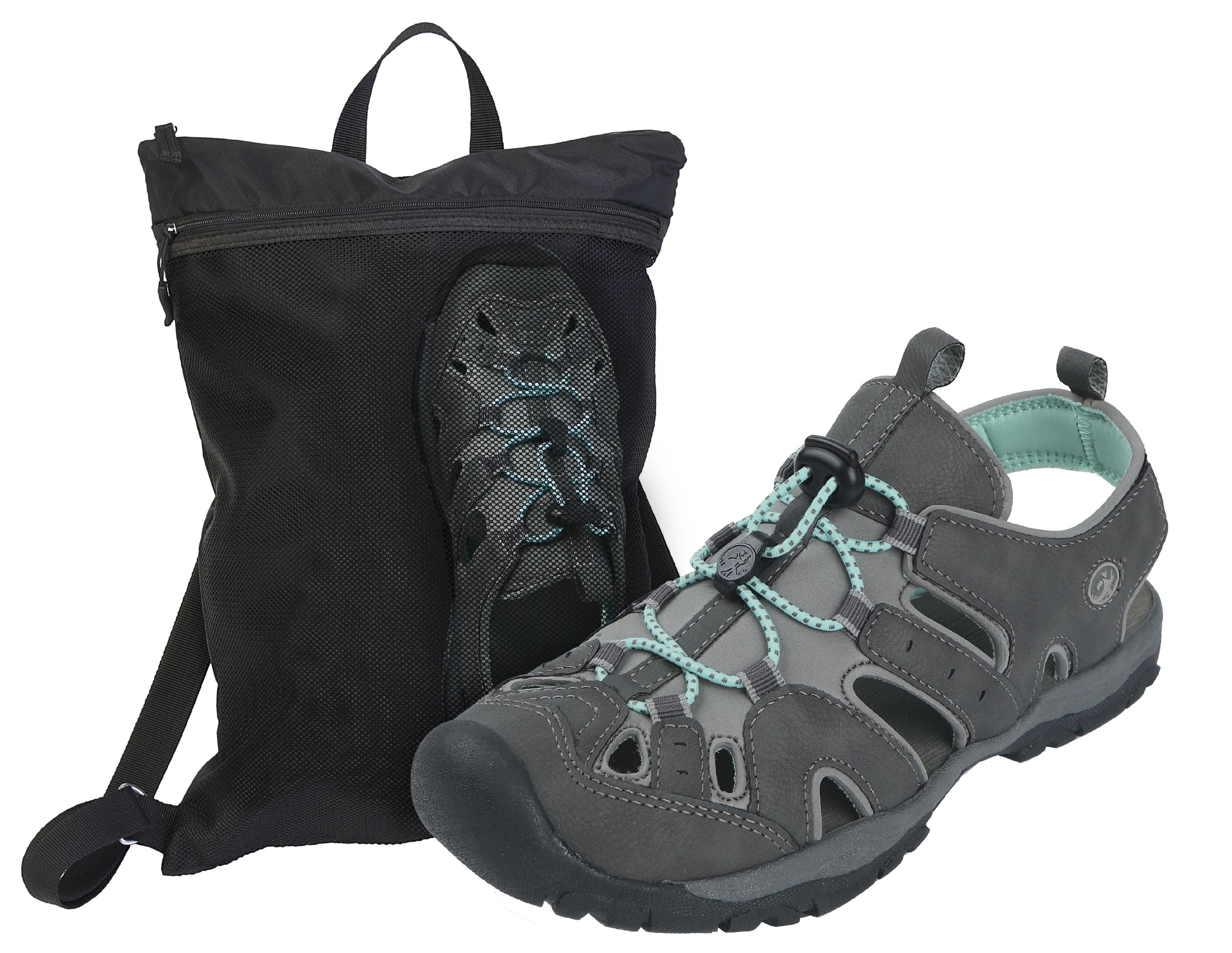 Northside Womens Burke II Sport Athletic Sandal and Wet/Dry Bag Combo