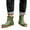 Army Green, variant on Wear Resistant Waterproof Rain Booties Short Soft Anti Slip Rubber Sole Comfortable Outdoor Kitchen Rain Boots Fishing Rubber Shoes Orange 9.5(43)