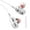 White, variant on Bueautybox Dual Driver Earphones, Sound High End Sport Earbuds Noise Isolating Deep Bass in Ear Earphones
