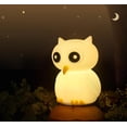 thumbnail image 1 of Night Light for Kids, Owl Nursery Night Lights with Remote, 7 Color Kawaii Lamp, Room Decor, USB Rechargeable, Cute Lamp Gifts for Baby, Children, Tod, 1 of 2