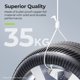 thumbnail image 4 of Cables conductores AUVON para TENS, paquete de 2, 1,2 m, duraderos, con conector de 2,35 mm, 4 of 7