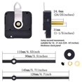 thumbnail image 4 of 5X Mecanismo de Movimiento de Reloj de Cuarzo de Eje de 31 mm Kit de Reparación de Reloj DIY Reemplazo del Mecanismo de Reloj, 4 of 5
