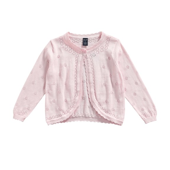 Loalirando Baby Girls Cardigan Cute Knitted Sweater Cardigan Jacket Shrug Coat