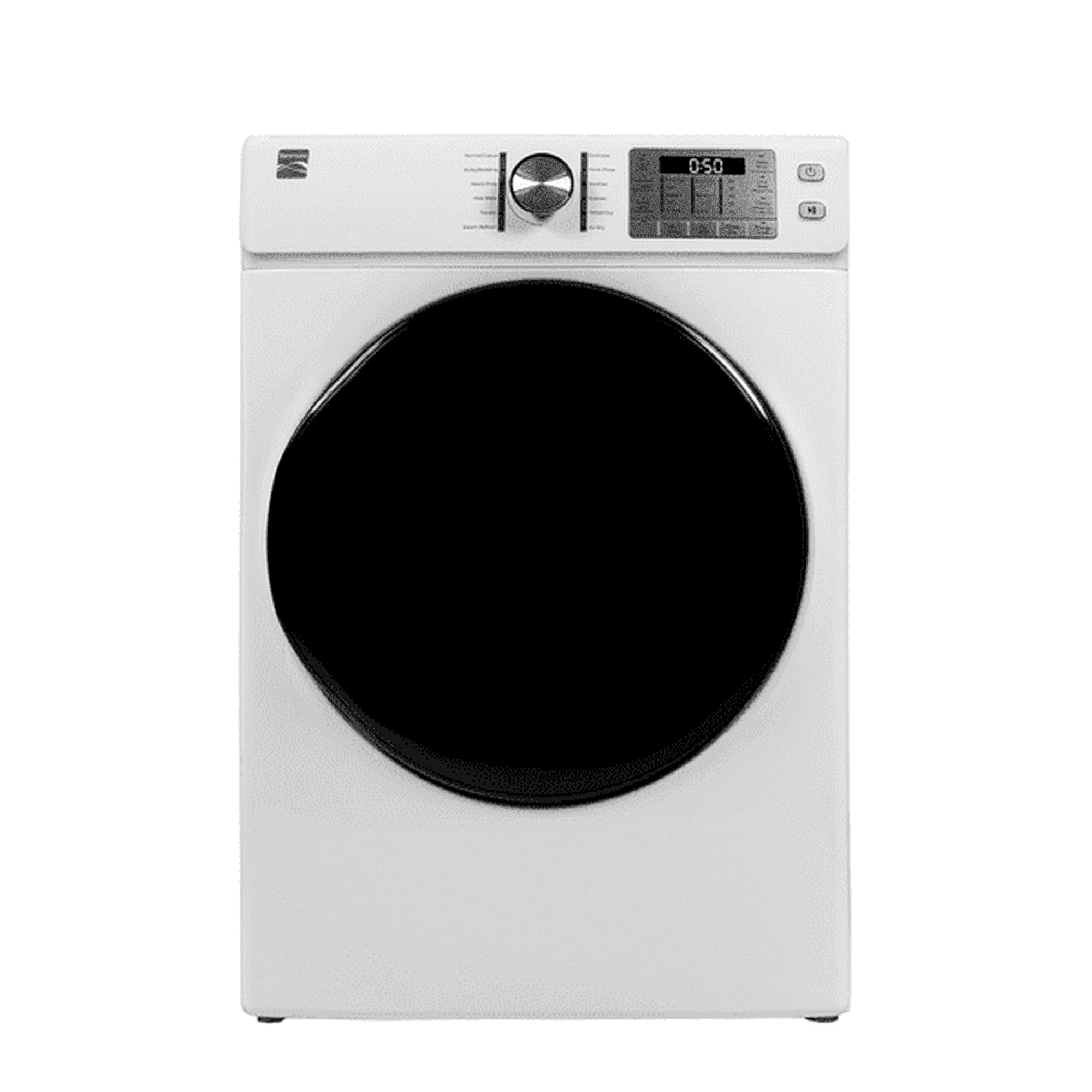8.0 cu. ft. Gas Dryer w/ Steam - White